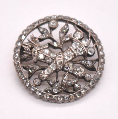 Lot 1187 - A late Victorian yellow and white metal...