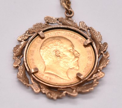 Lot 1188 - An Edward VII full sovereign, 1910, Perth mint,...