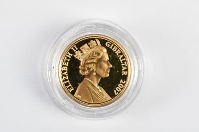 Lot 2554 - An Elizabeth II one pound Royal Wedding gold...
