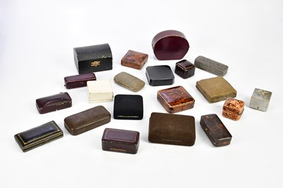 Lot 21 - A collection of twenty Victorian and later...