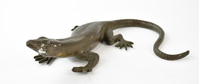 Lot 1452 - A late 19th/early 20th century cast bronze...