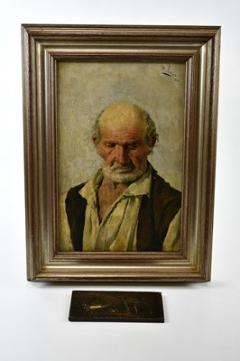 Lot 1666 - 18TH CENTURY CONTINENTAL SCHOOL; oil on panel,...