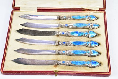 Lot 2084 - LEE & WIGFUL; a set of six Edwardian Art...
