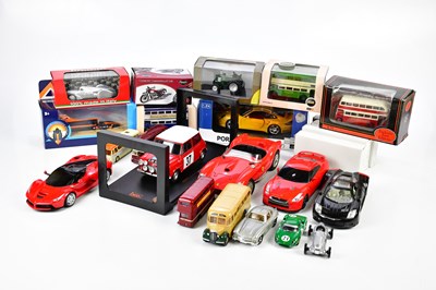 Lot 1473 - A large quantity of diecast model vehicles and...
