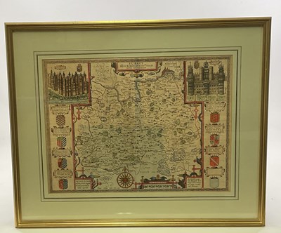 Lot 1433 - JOHN SPEED (1552-1629), 'Surrey Described and...