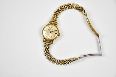 Lot 2301 - ROTARY; a 9ct yellow gold cased lady's...
