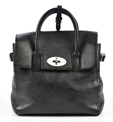 Lot 739 - MULBERRY; a black soft grained cow leather...
