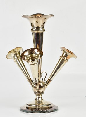 Lot 2047 - A George V hallmarked silver four branch...