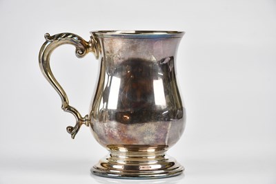 Lot 2052 - H H; a George VI hallmarked silver baluster...