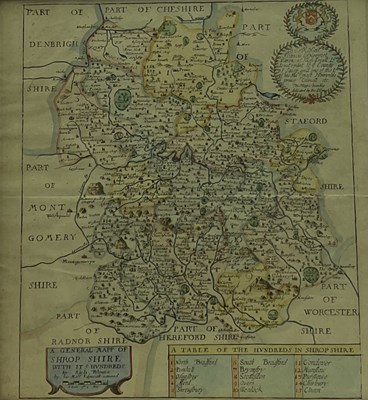 Lot 1445 - RICHARD BLOME (1635-1705), 'A General Map of...