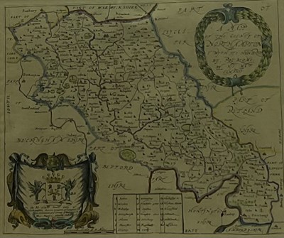 Lot 1446 - RICHARD BLOME (1635-1705), 'A Map of the...