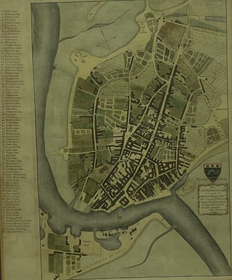 Lot 1450 - A Map of the 'Plan of Poole', undated,...