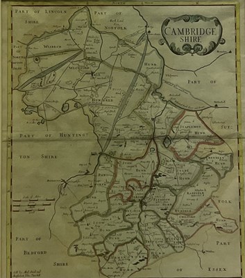 Lot 1451 - ROBERT MORDEN (1650-1703), 'Cambridgeshire',...