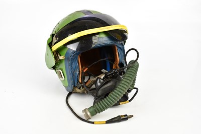 Lot 2569 - A vintage flying RAF fighter's helmet MK.2A,...