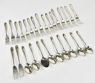 Lot 2112 - VINERS; a George V hallmarked silver...