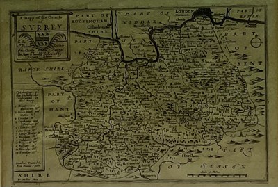 Lot 1454 - RICHARD BLOME (1635-1705), 'A Map of the...