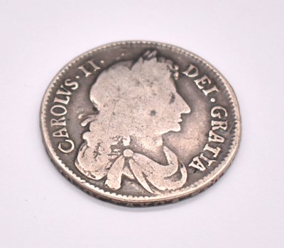 Lot 1332 - A Charles II half crown, 1676, approx. 14.34g.