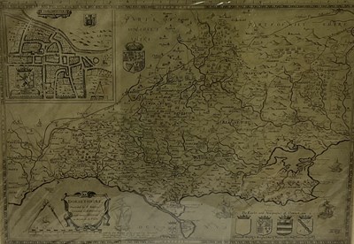 Lot 1462 - CHRISTOPHER SAXTON (1540-1610), 'Dorsetshire,...