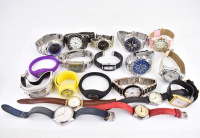 Lot 1081 - A quantity of modern wristwatches.