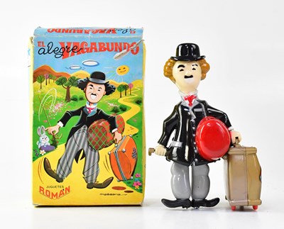 Lot 679 - A clockwork figure 'El Alegre Vagabondo' by...