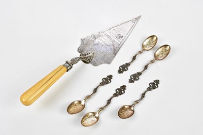 Lot 2160 - A Victorian hallmarked silver presentation...