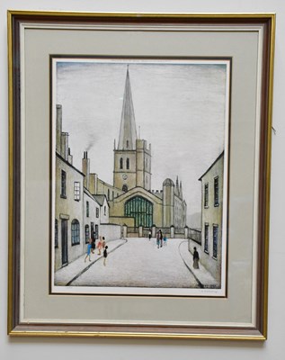 Lot 55 - LAURENCE STEPHEN LOWRY RBA RA (1887-1976);...