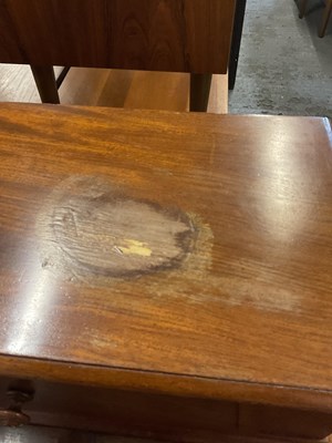 Lot 30 - A 19th century mahogany writing desk, with...