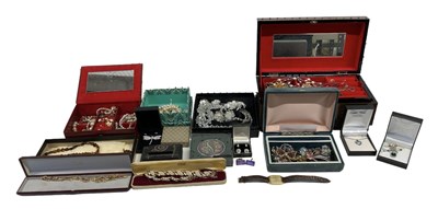 Lot 1476 - A large quantity of costume jewellery...