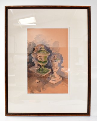 Lot 798 - ROB PIERCY (born 1946); watercolour, 'Damaged...