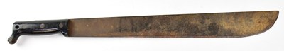 Lot 512 - A WWII American machete, with 45.5cm blade...