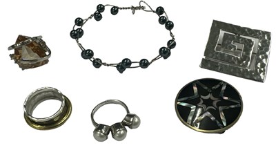 Lot 1510 - A small quantity of 925 hallmarked silver...
