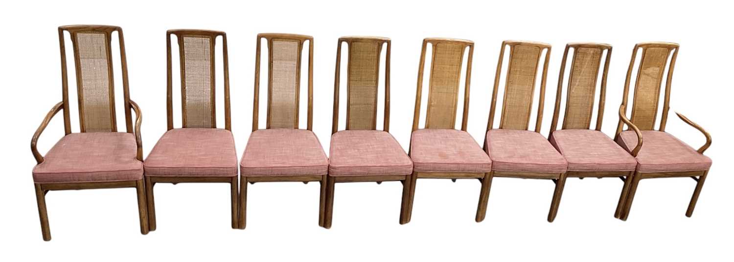 Lot 20 - DREXEL HERITAGE FURNISHINGS; a set of eight...