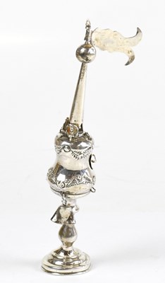 Lot 2367 - JOHN ROUND; a George V hallmarked silver...