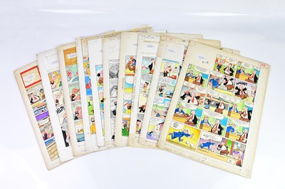 Lot 190 - BILL MEVIN; ten original storyboard cartoons...