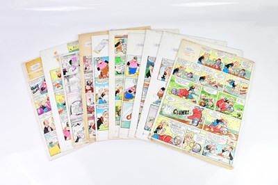 Lot 193 - BILL MEVIN; ten original storyboard cartoons...