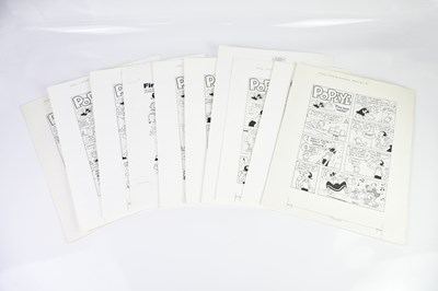 Lot 199 - BILL MEVIN; ten original black and white...