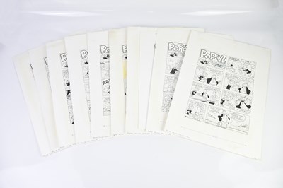 Lot 200 - BILL MEVIN; ten original black and white...