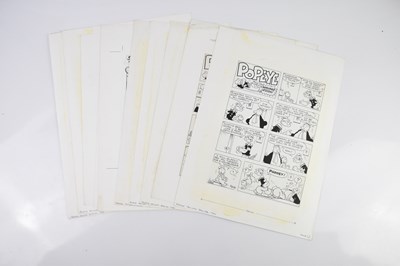 Lot 201 - BILL MEVIN; ten original black and white...