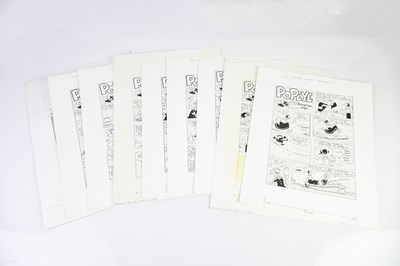 Lot 202 - BILL MEVIN; eight original black and white...