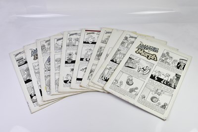 Lot 204 - BILL MEVIN; ten original black and white...