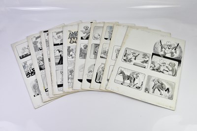 Lot 207 - BILL MEVIN; ten original black and white...