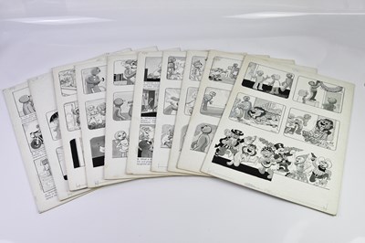 Lot 208 - BILL MEVIN; ten original black and white...
