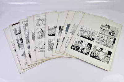 Lot 209 - BILL MEVIN; ten original black and white...