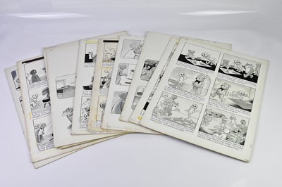 Lot 210 - BILL MEVIN; ten original black and white...