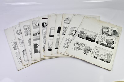 Lot 211 - BILL MEVIN; ten original black and white...
