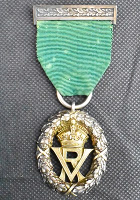 Lot 600 - A Victorian silver Volunteer Officer's...