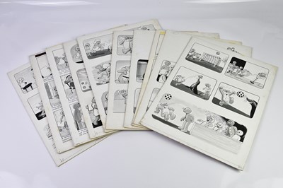 Lot 212 - BILL MEVIN; ten original black and white...