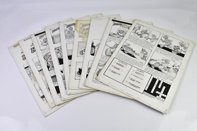 Lot 213 - BILL MEVIN; ten original black and white...