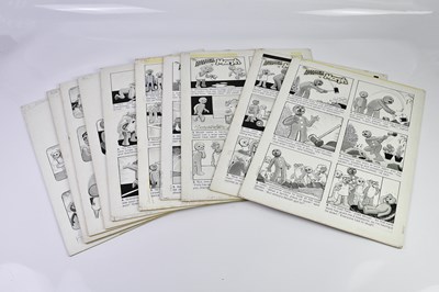 Lot 214 - BILL MEVIN; ten original black and white...