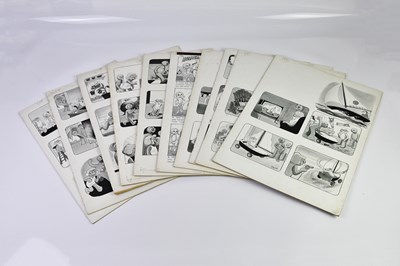 Lot 216 - BILL MEVIN; ten original black and white...